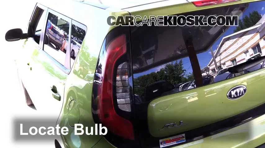 2015 Kia Soul 1.6L 4 Cyl. Lights Tail Light (replace bulb)
